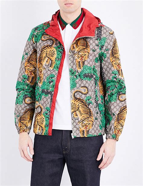 gucci jacket men's tiger|Gucci tiger collection.